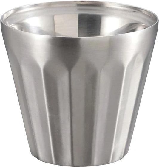 ダブルステンレス ロックグラス / Double Stainless Rocks Glass