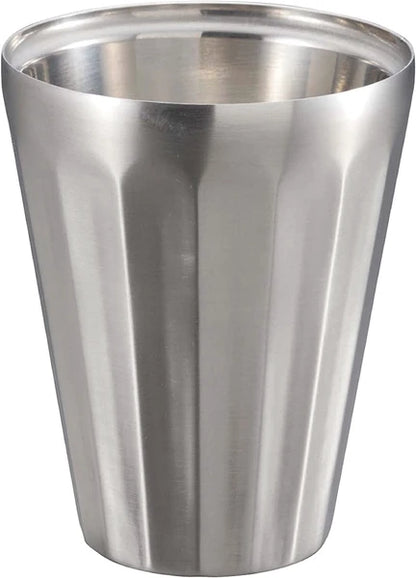 ダブルステンレス ロックグラス / Double Stainless Rocks Glass