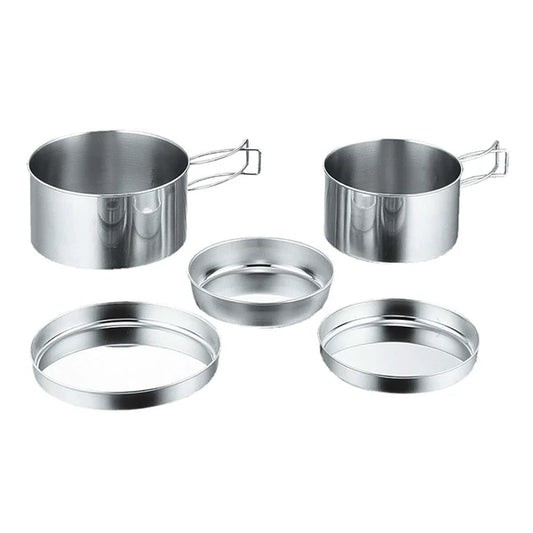 キャンピング食器5点セット(箱入) / Camping Tableware Set of 5(Boxed)