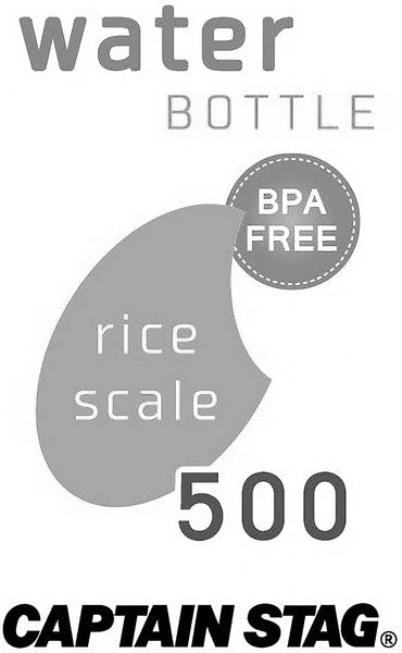 ウォーターボトル 500（ライス目盛り付） / WaterBottle 500(Included Rice Scale)