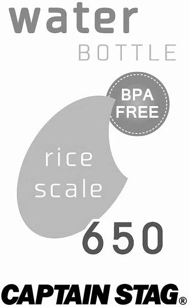ウォーターボトル650（ライス目盛り付） / Water Bottle 650(Included Rice Scale)
