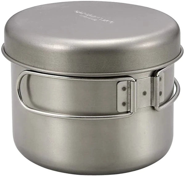 チタン製 カートリッジ クッカーセット820ml / Titanium Cartridge CookerSet 820ml