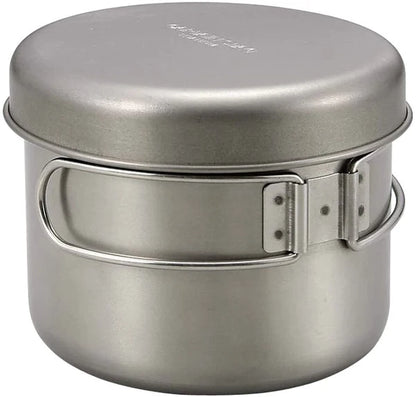 チタン製 カートリッジ クッカーセット820ml / Titanium Cartridge CookerSet 820ml