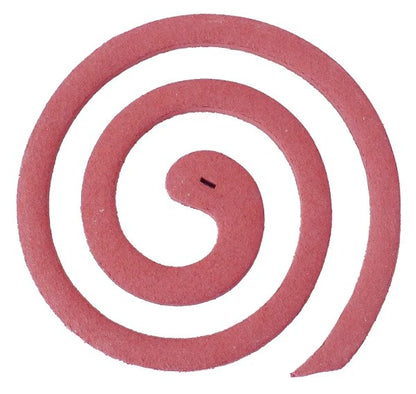 虫よけ香　線香ホルダー付き10巻入り / MUSHIYOKEKOU Mosquito Coil Holder