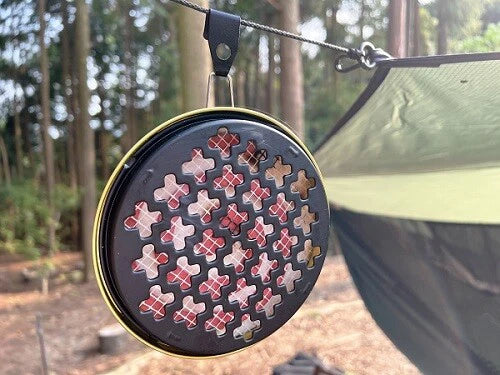 虫よけ香　線香ホルダー付き10巻入り / MUSHIYOKEKOU Mosquito Coil Holder