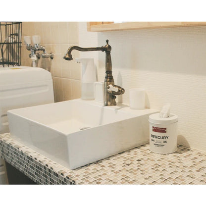 ブリキサニタリーペーパーホルダー / Tin Sanitary Paper Holder