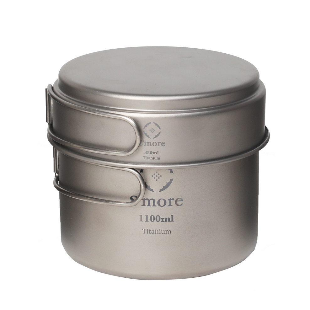 【 Titanium Cook Set 】 チタンクッカー2点セット