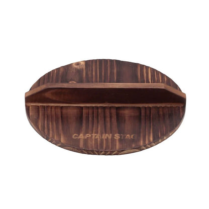 木蓋付きキャンプ焚火鍋 / Camp Bonfire Pot Included Wood Lid