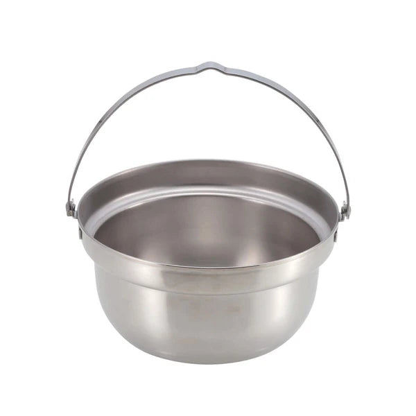 木蓋付きキャンプ焚火鍋 / Camp Bonfire Pot Included Wood Lid