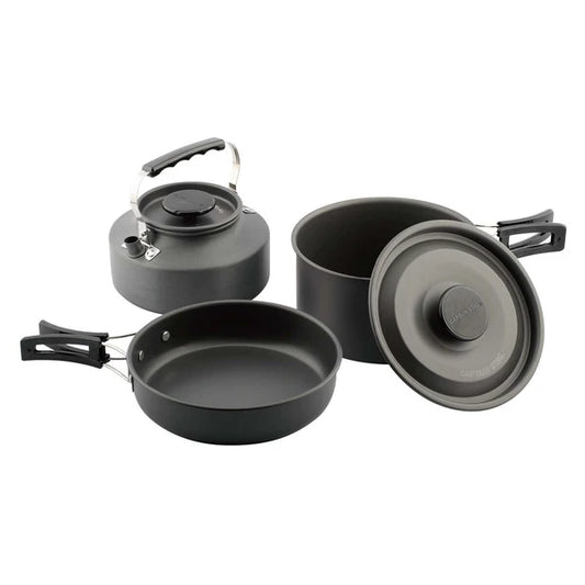 CAPTAIN STAG Easy アルミクッカーセット / Aluminum Cooker Set
