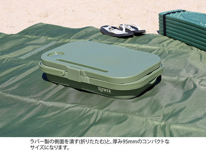 FOLDING BUCKET Mista / テーブル付 折りたたみ式バッケト