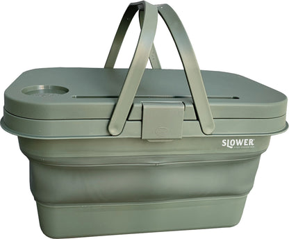 FOLDING BUCKET Mista / テーブル付 折りたたみ式バッケト