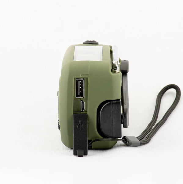 手回し多機能ラジオ / Hand-Cranked Multifunctional Radio