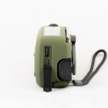 手回し多機能ラジオ / Hand-Cranked Multifunctional Radio