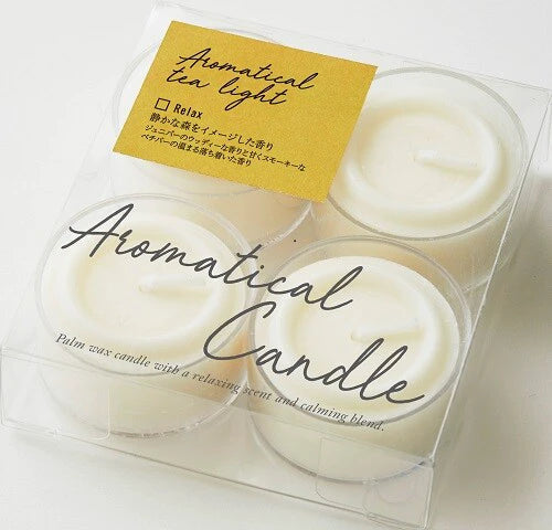 アロマティカルティーライト4個入り / Aromatical Tea Light 4pac.