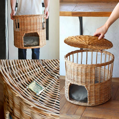 ねこハウス ふた付き -バイ ジ アラログ- / Cat House With Lid -By The AROROG-