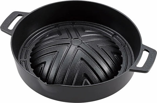 キャストアルミ ジンギスカン鍋 20cm / Cast Aluminium Genghis Khan Pan 20㎝