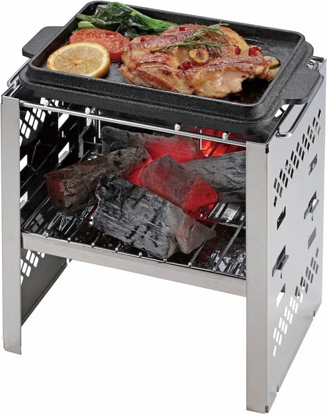 鋳物 リバーシブル グリルプレート B5 / Casting Reversible Grill Plate B5size