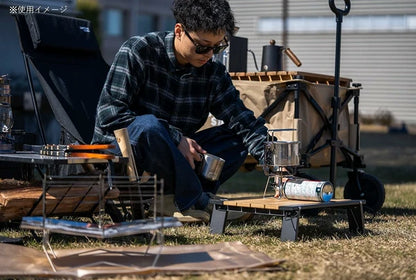 カセットガスバーナーコンロ 収納ケース付 / Cassette Gas Burner Stove