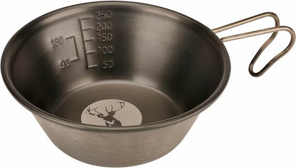 黒酸化発色 ステンシェラカップ320ml マルシカ・レーザー / Black Oxide Coloring Stainless Sierra Cup 320ml MARUSHIKA Laser