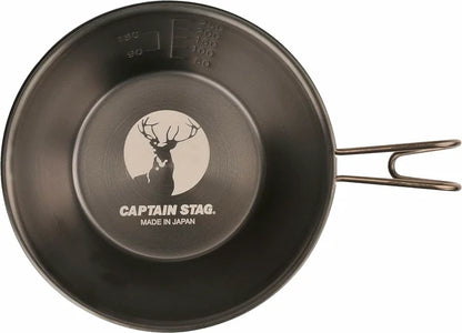 黒酸化発色 ステンシェラカップ320ml マルシカ・レーザー / Black Oxide Coloring Stainless Sierra Cup 320ml MARUSHIKA Laser