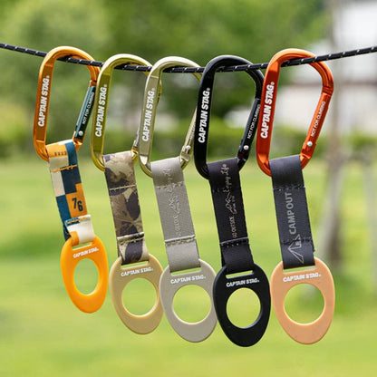 カラビナ付ペットボトルホルダー / Carabiner included Petbottle Holder