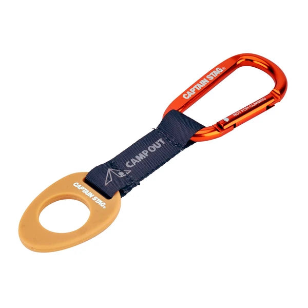 カラビナ付ペットボトルホルダー / Carabiner included Petbottle Holder