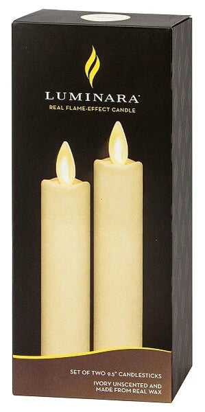 ルミナラテーパー2本セット【LUMINARA】【LEDキャンドル】