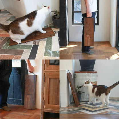 枕木爪とぎ/ Sleeper Cat Scratcher