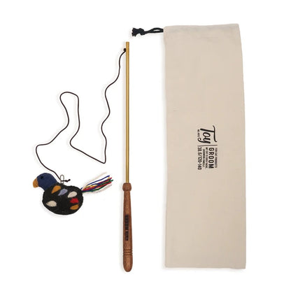 おもちゃ ねこじゃらし 釣竿セット / Cat Teaser