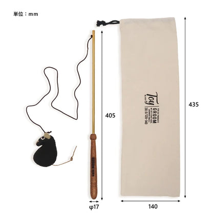 おもちゃ ねこじゃらし 釣竿セット / Cat Teaser