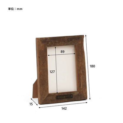 枕木フォトフレーム / Sleeper Photo Frame