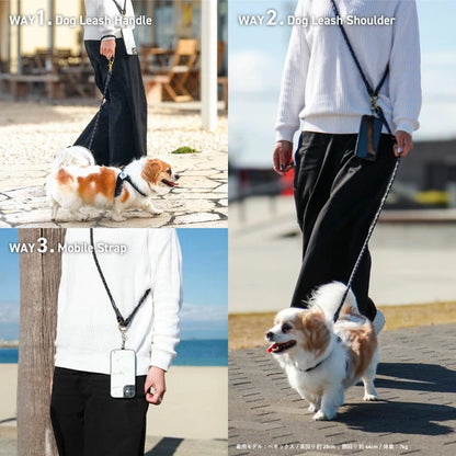 ショルダー3WAYクライミングロープリーシュ / Shoulder 3Way Climbing Rope Leash