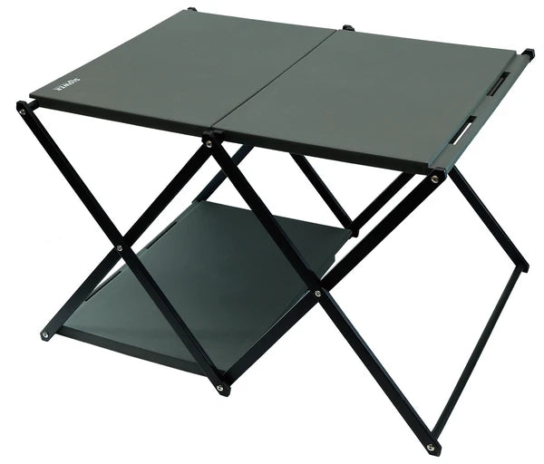 FOLDING TABLE RACK Conrod / テーブルと3段ラックに組み立て可能