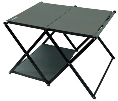 FOLDING TABLE RACK Conrod / テーブルと3段ラックに組み立て可能