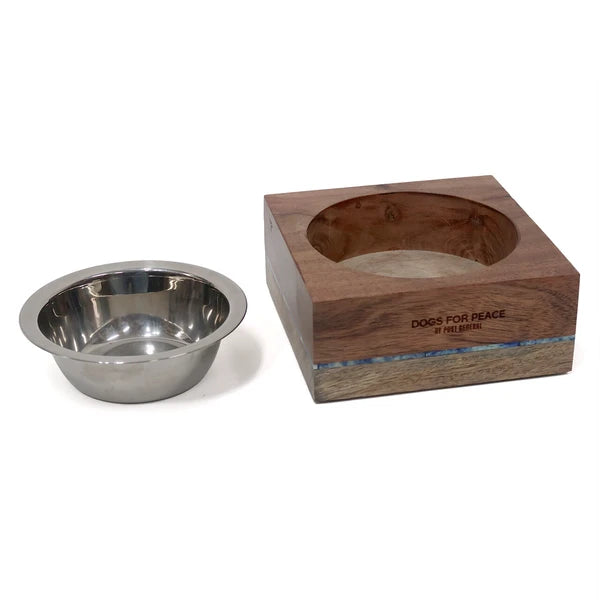 ウッデンドッグボウル / Wooden Dog Bowl