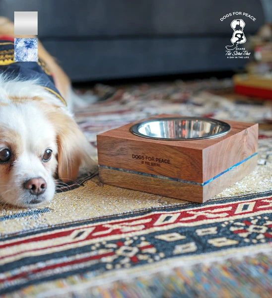 ウッデンドッグボウル / Wooden Dog Bowl