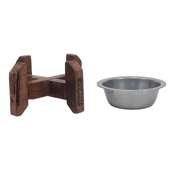 枕木フィーディングボウル / Sleeper Wood Feeding Bowl
