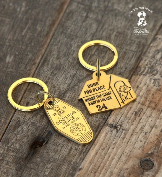 ドッグハウスチャーム＆モーテルキーチャーム / Dog House Charm & Motel Key Charm