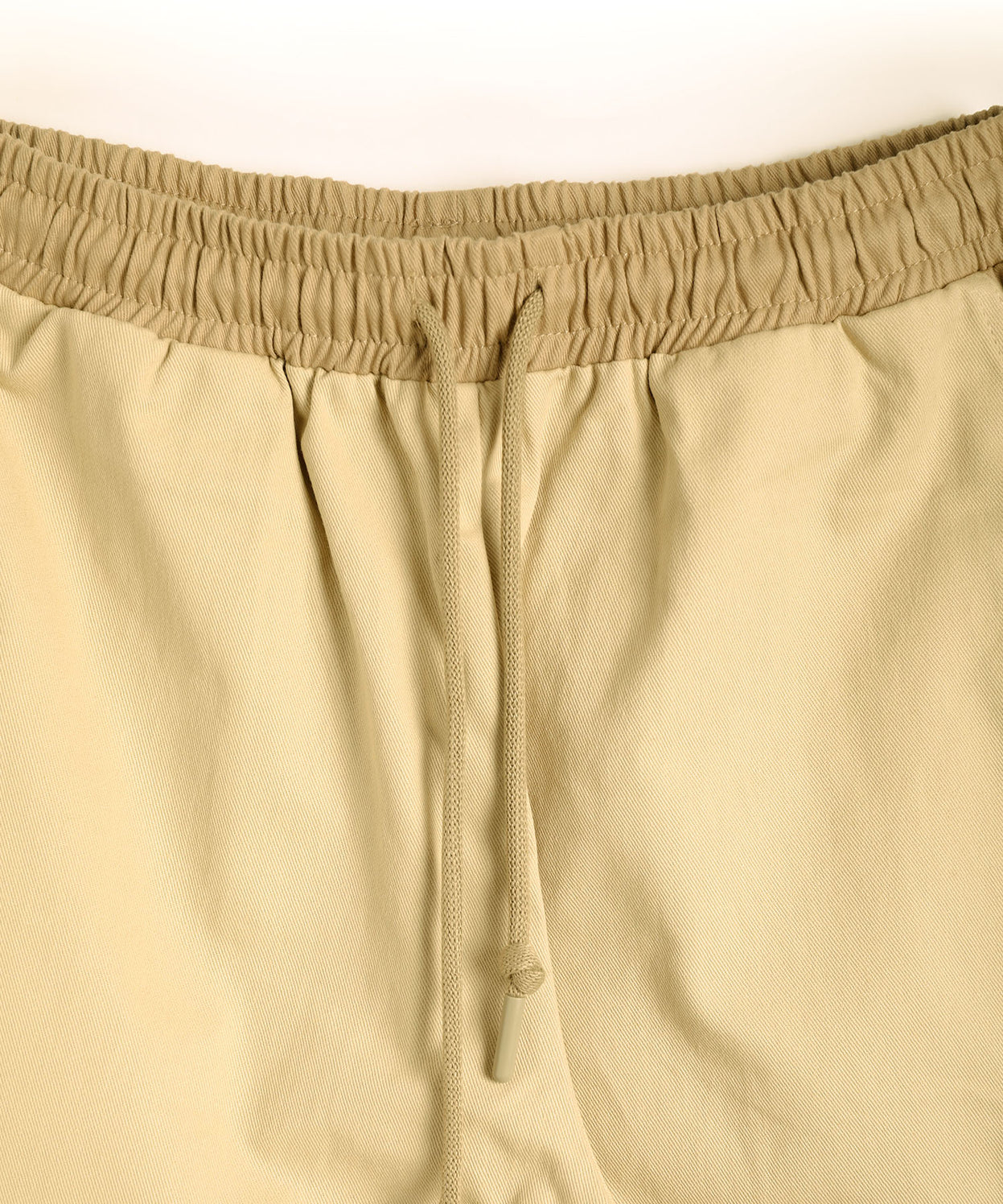 Knee tuck cotton pants