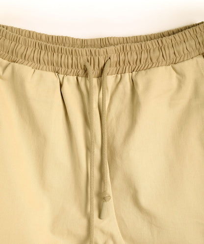 Knee tuck cotton pants