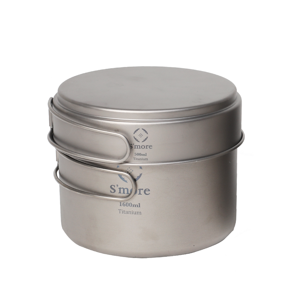 【 Titanium Cook Set 】 チタンクッカー2点セット