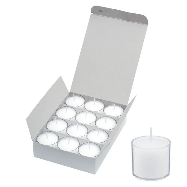 クリアカップボーティブ12H 12個入り / Clear Cup Votive 12H 12pcs