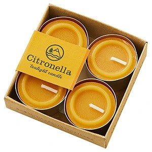 シトロネラティーライト ＜4個入り＞ / Citronella Tealight 4pcs