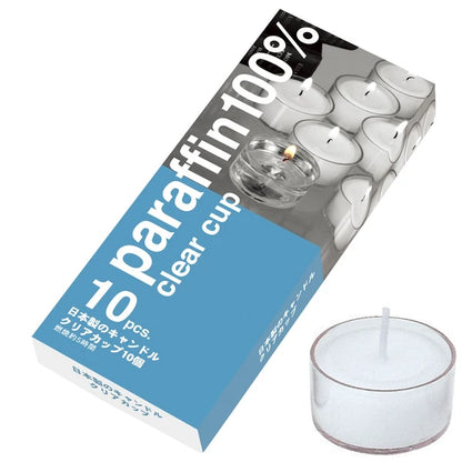 日本製のキャンドルクリアカップ / Candle Clear Cup