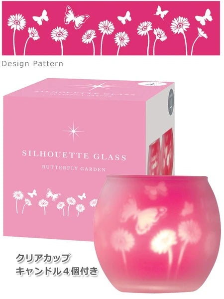 バタフライシルエットグラス / Butterfly Silhouette Glass