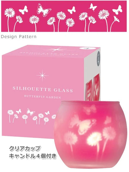 バタフライシルエットグラス / Butterfly Silhouette Glass