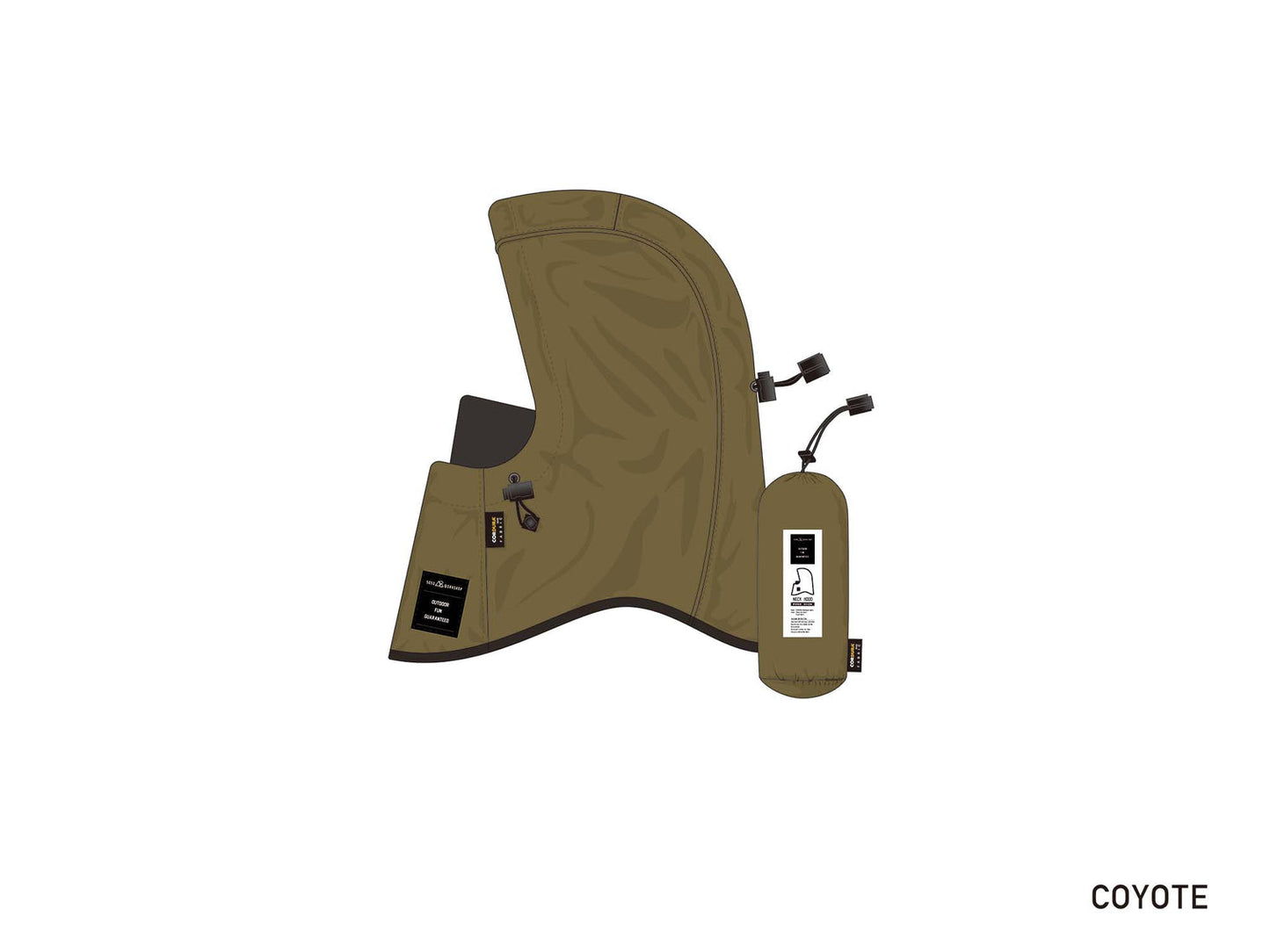 NECK HOOD -PACKABLE NECK WARMER