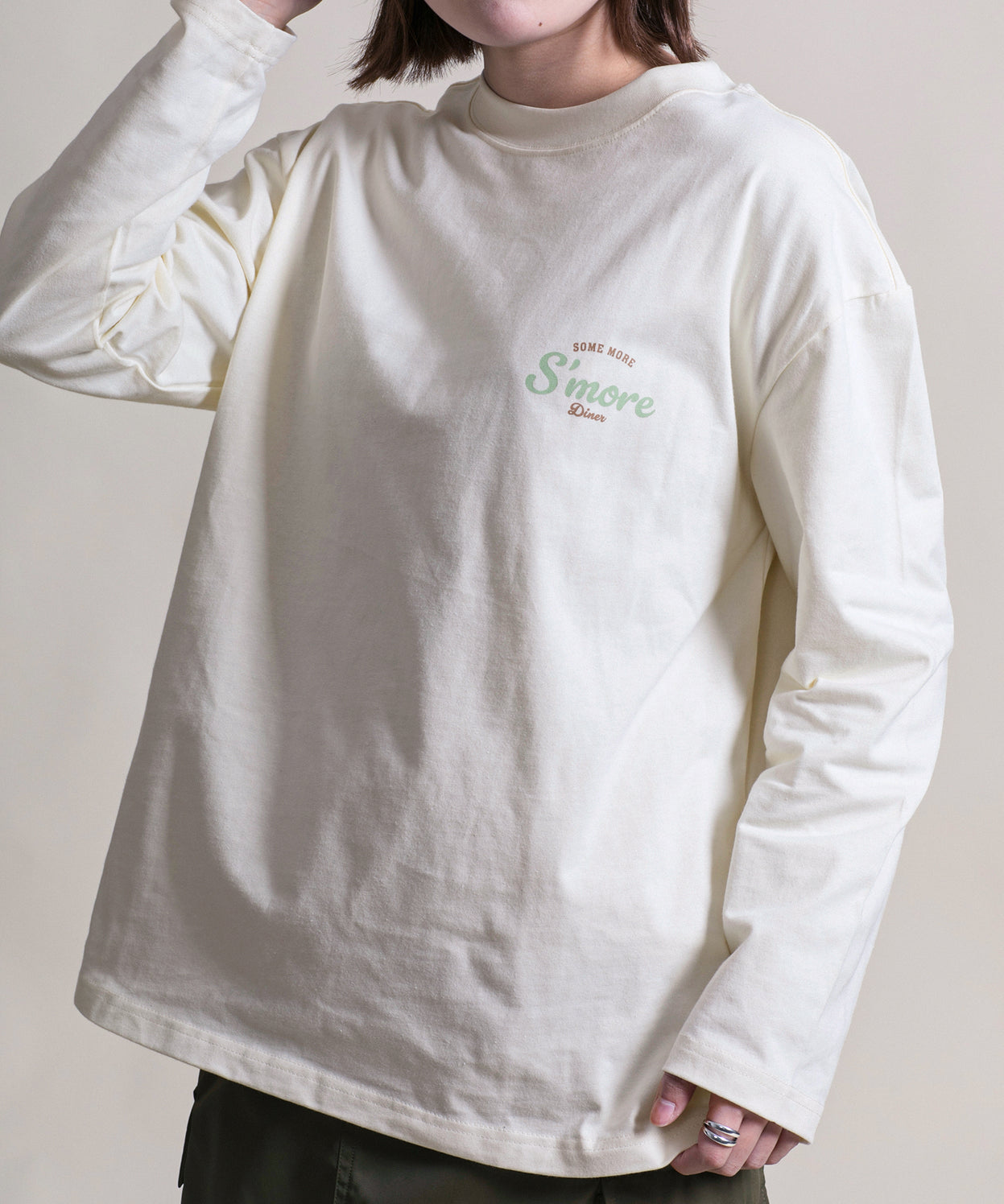 S'more diner long sleeve T-shirt スモアダイナー長袖Tシャツ