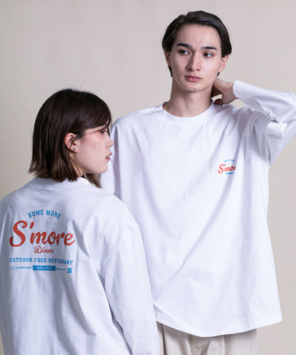 S'more diner long sleeve T-shirt スモアダイナー長袖Tシャツ